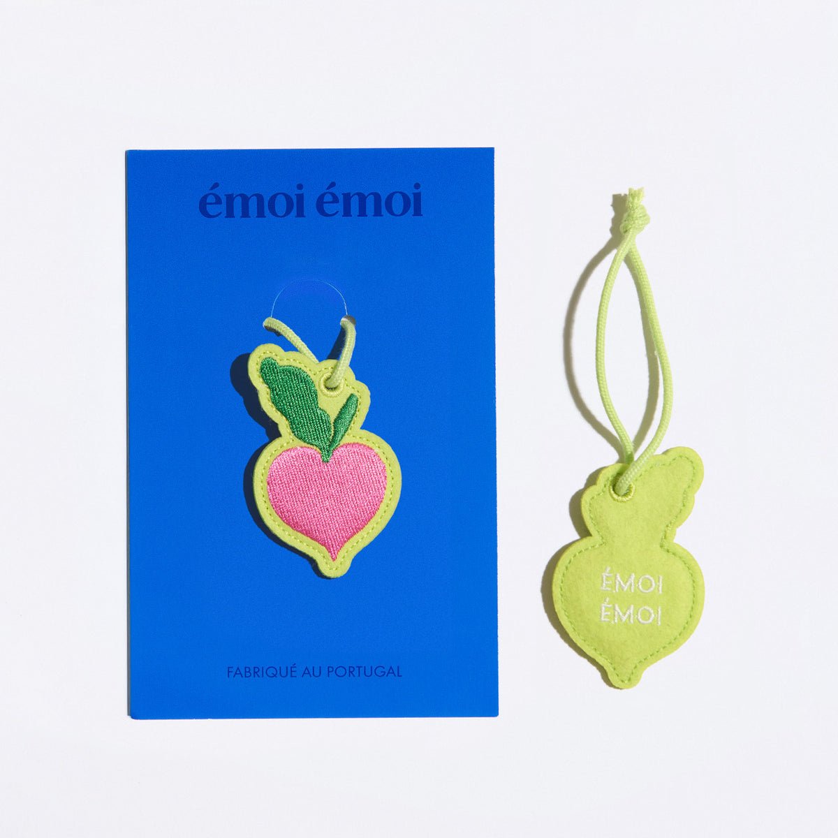 Radish Love Keyring EMOI EMOI Pink