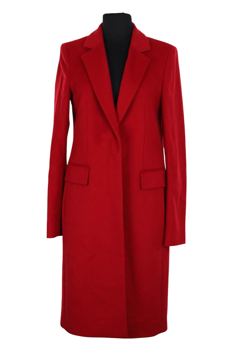 Long coat BOSS - SECONDE MAIN Red
