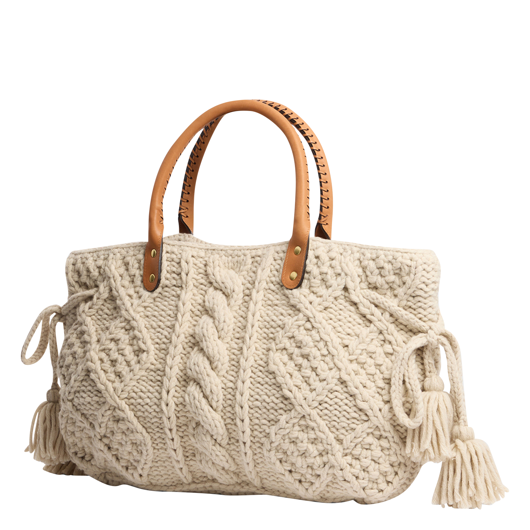 Sac à main en tricot GERARD DAREL Beige