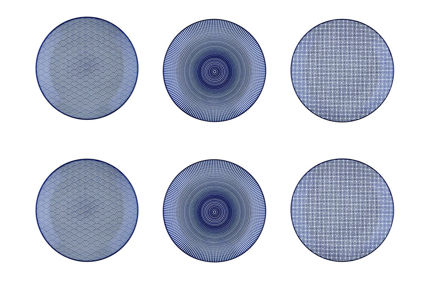 Essentials service - 18 pieces - dark blue BJORN Blue