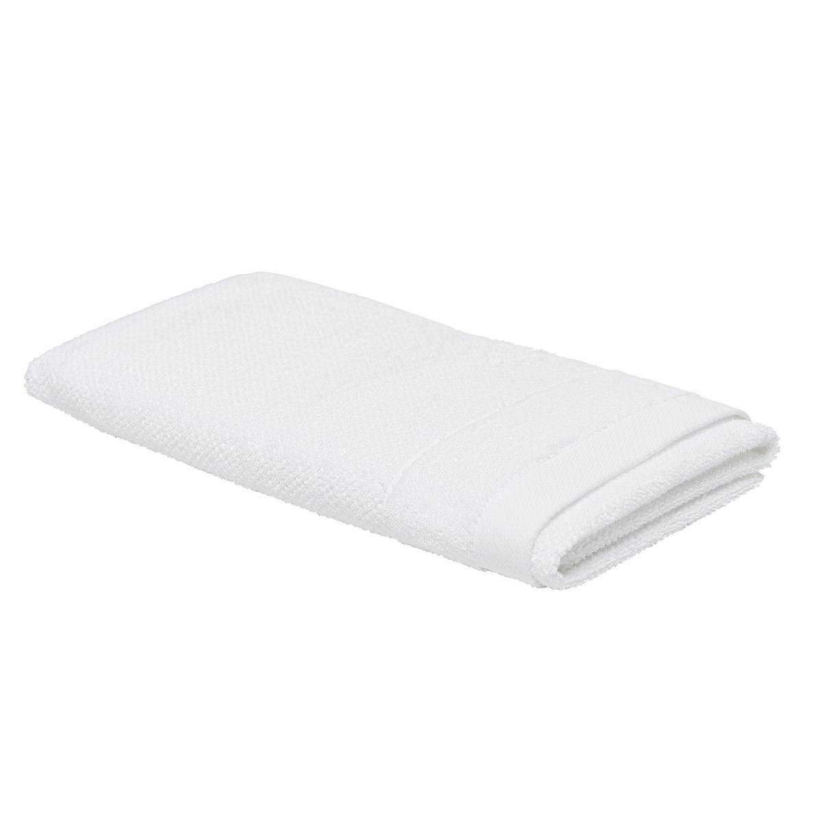 Plain cotton bath towel TODAY LINGE DE MAISON White