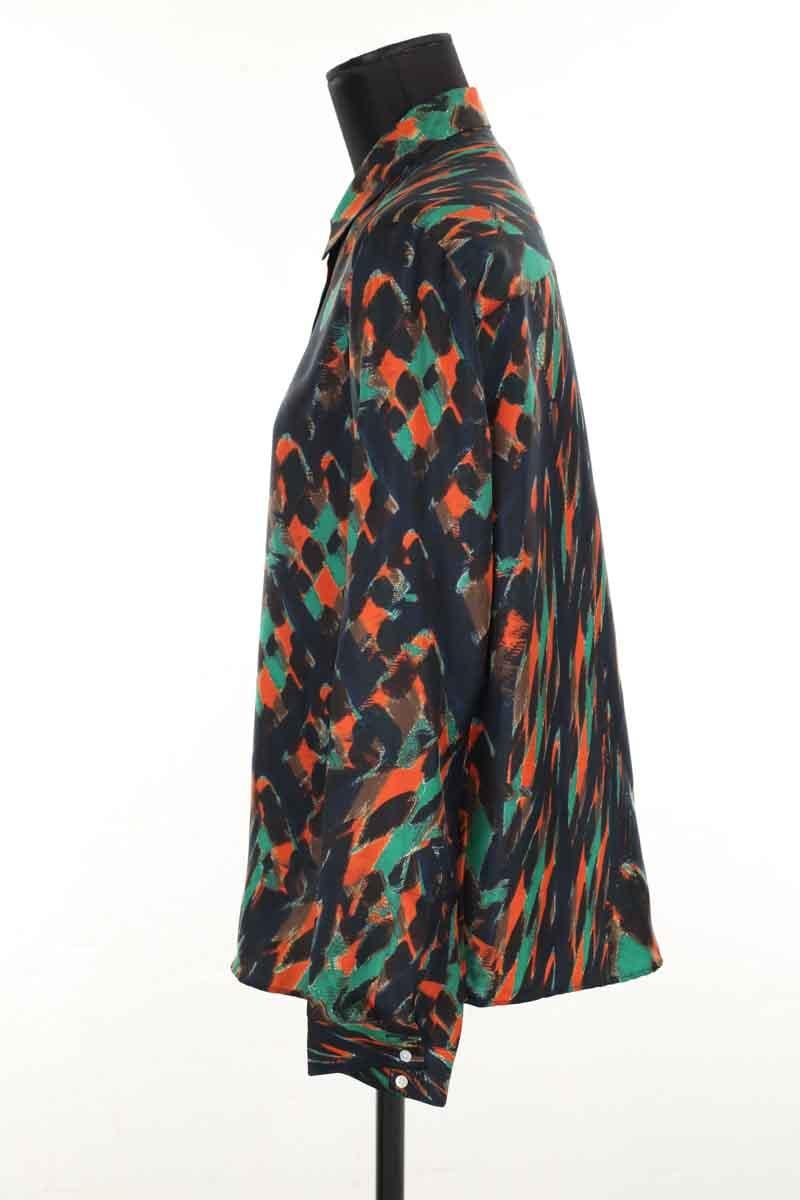 Silk blouse CHLOE STORA - SECONDE MAIN Blue