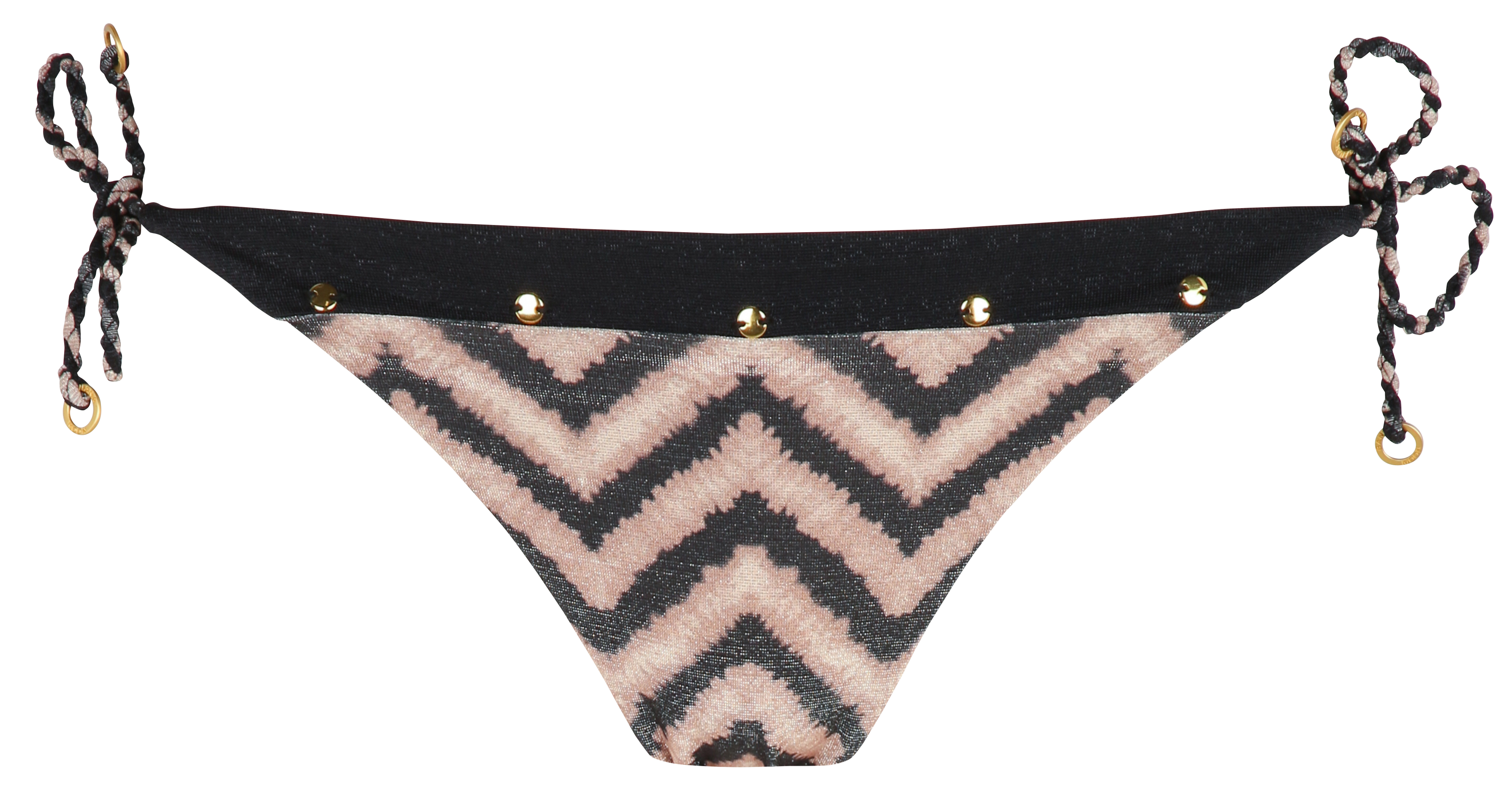 Bas de maillot de bain à motifs BANANA MOON Noir