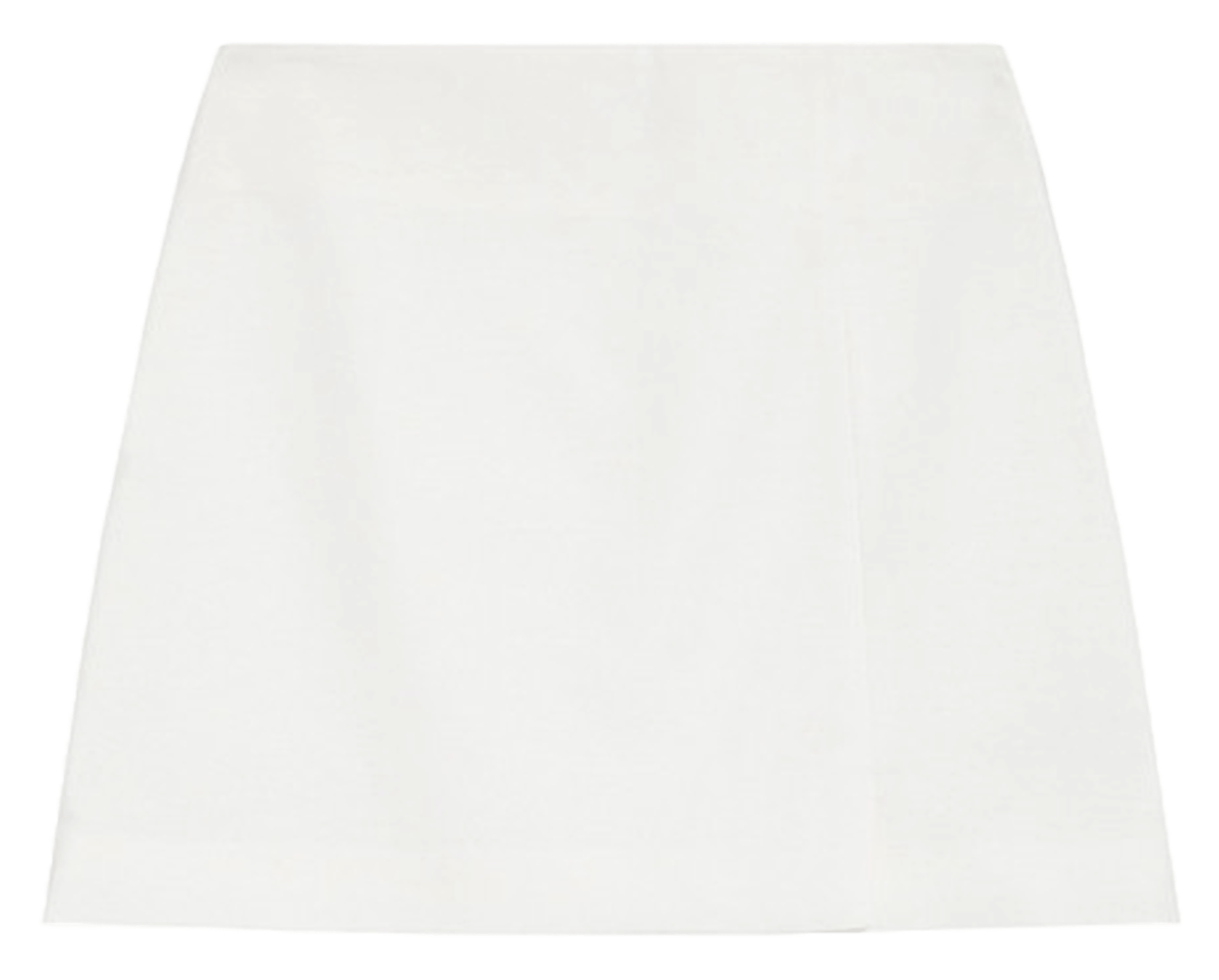 Short linen-blend skirt GRACE ET MILA White