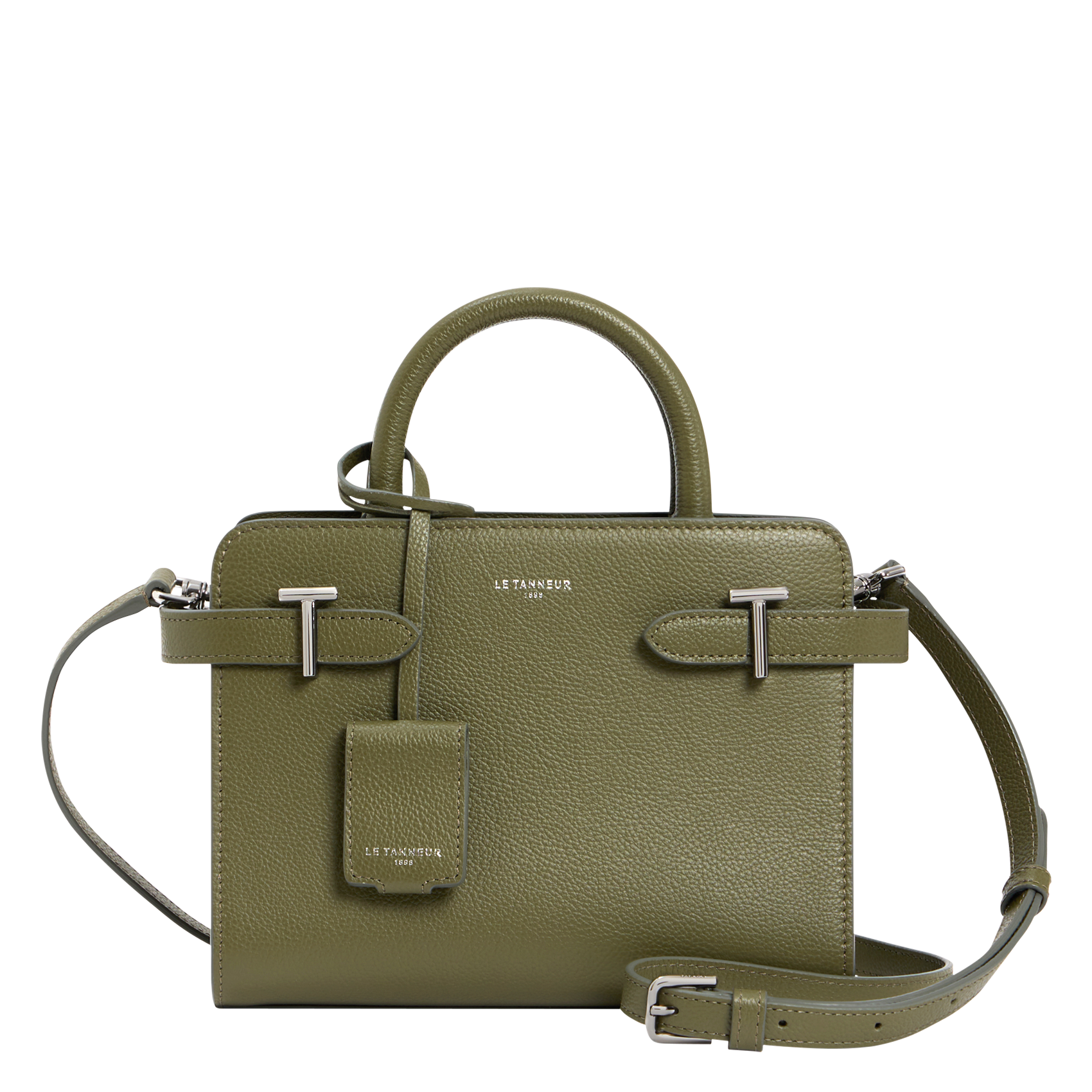 Leather handbag LE TANNEUR