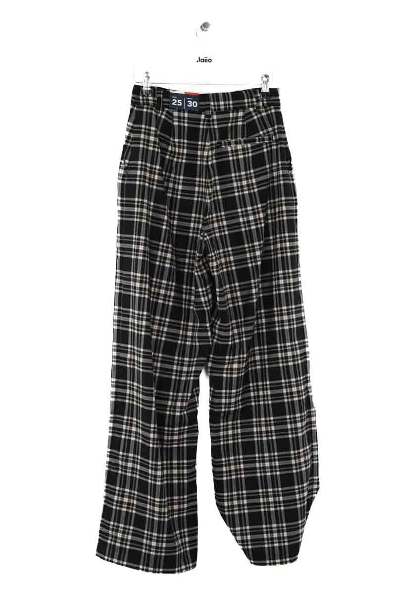 Wide cotton trousers  TOMMY HILFIGER - SECONDE MAIN Black