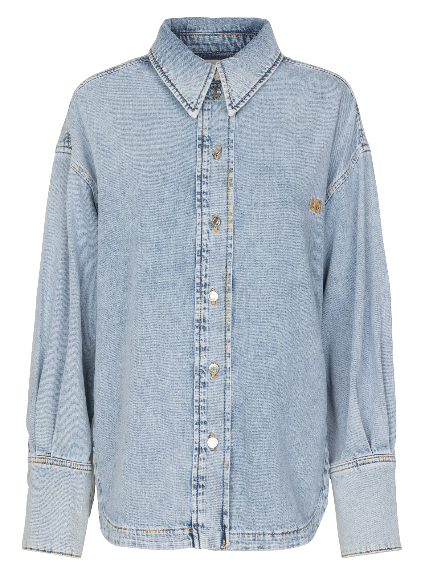 Denim overshirt BELLEROSE Blauw