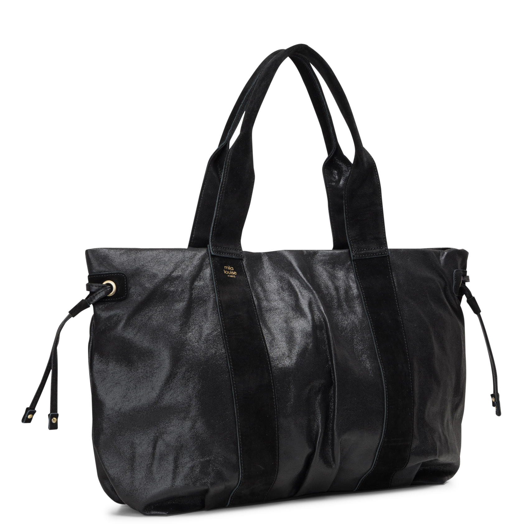 Billy L - Ledertasche  MILA LOUISE Schwarz