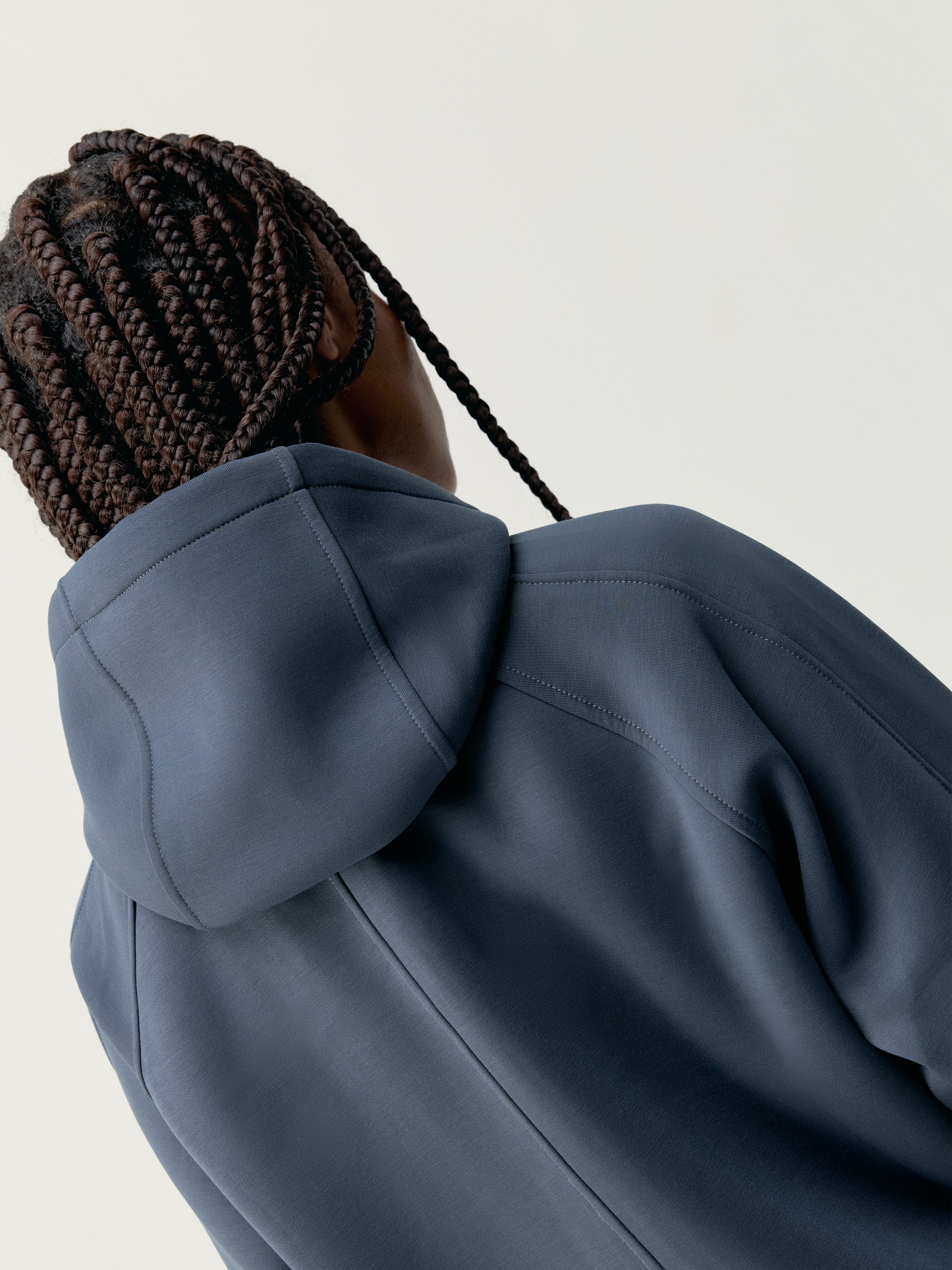 Comfortable sports sweatshirt BORN LIVING YOGA Blue