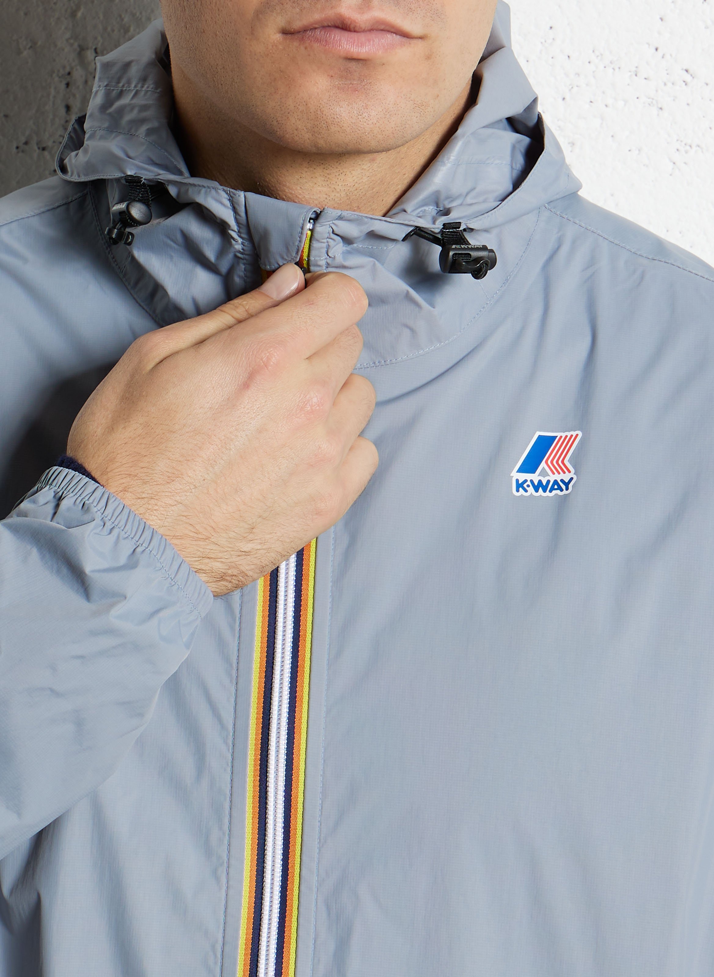 Imperméable  K-WAY Gris