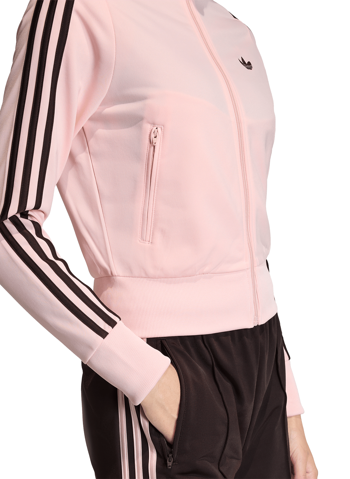 Jasje met opstaande kraag ADIDAS Roze