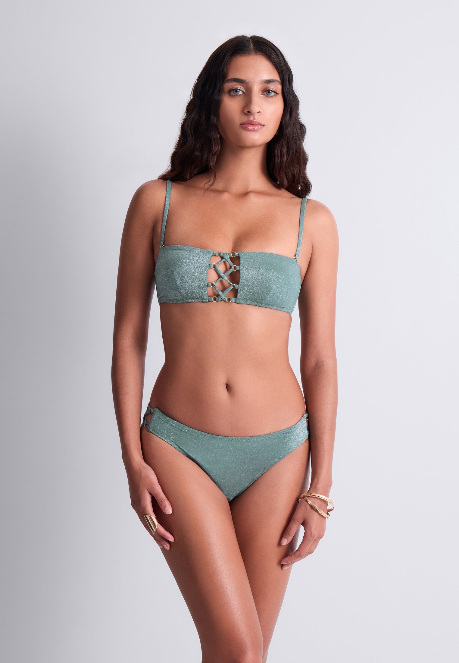 Brazilian bikini bottom AUBADE Blue