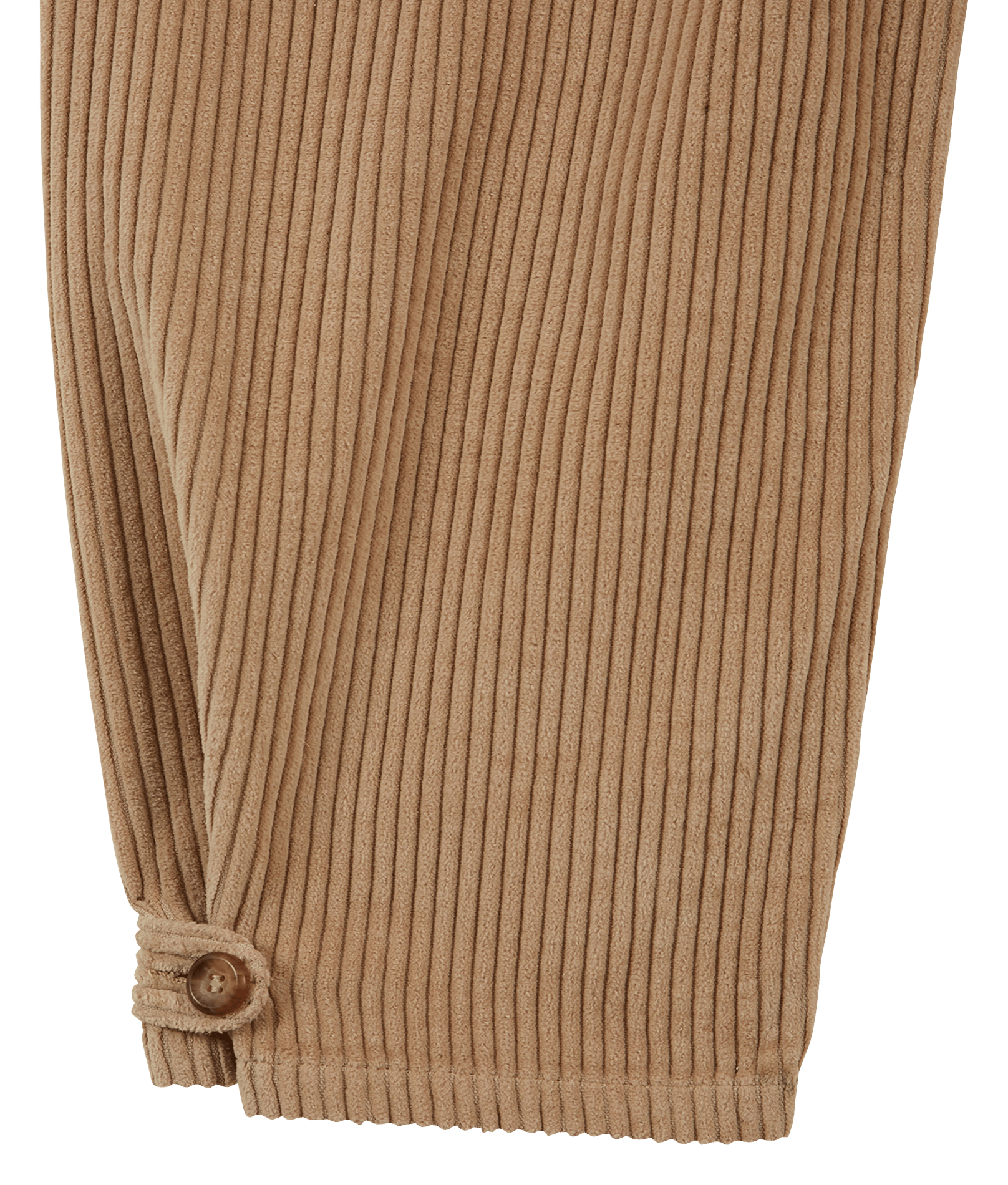Pantalón recto de algodón EMILE ET IDA Beige