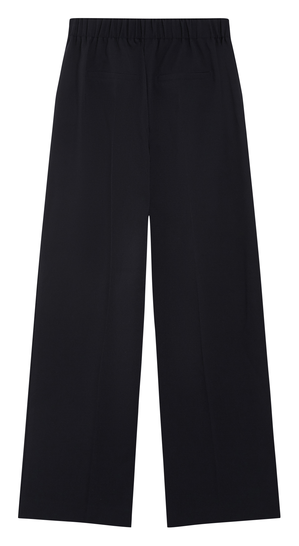 High-waisted straight-leg pants GRACE ET MILA Blue