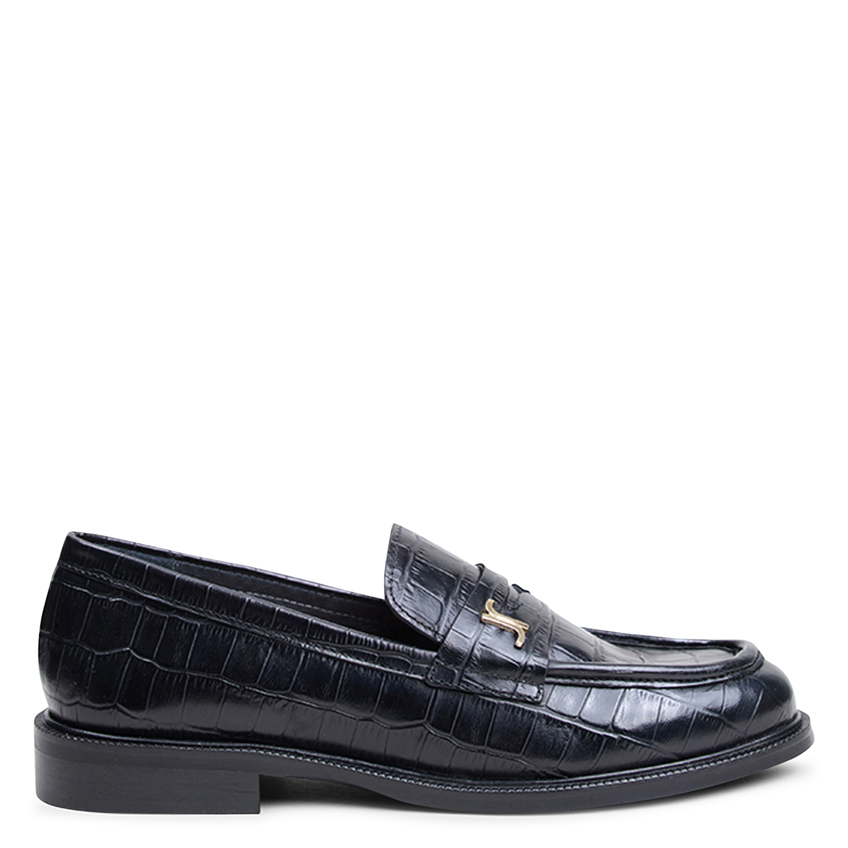 Mocassins en cuir JONAK Noir