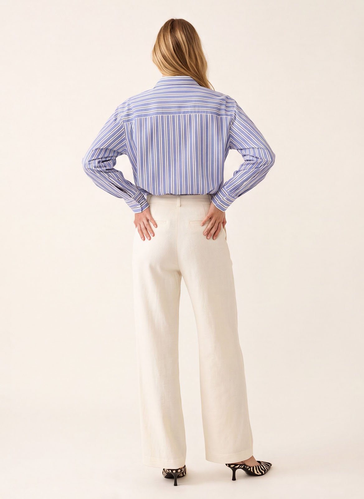 Pantalon large KOOKAI Blanc