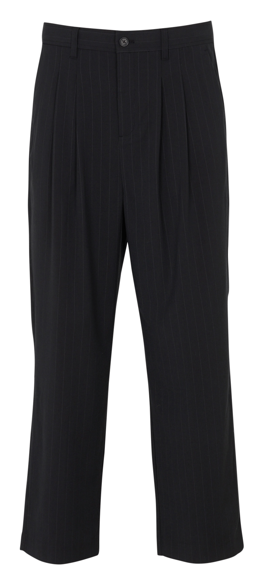 Pantalon large à rayures fines CASUAL FRIDAY Argent