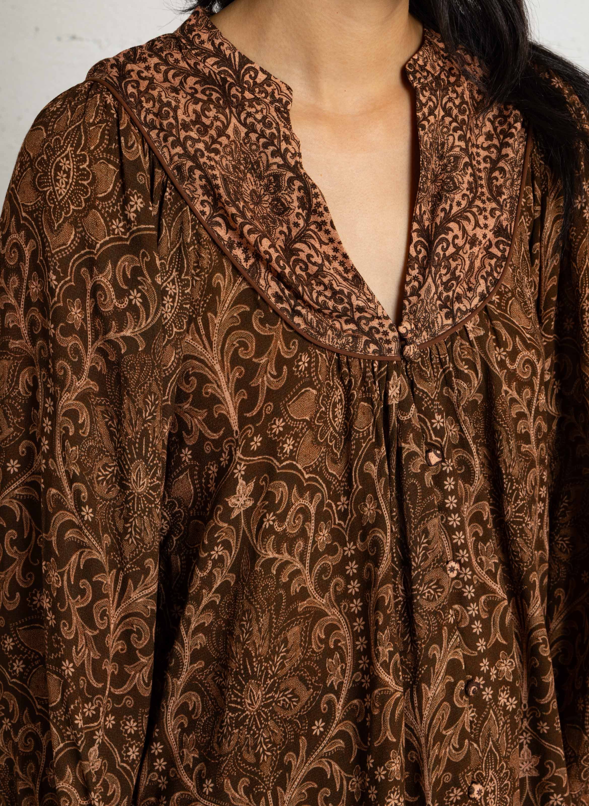 Blouse droite et fluide à imprimé LA PETITE ETOILE Multicolore