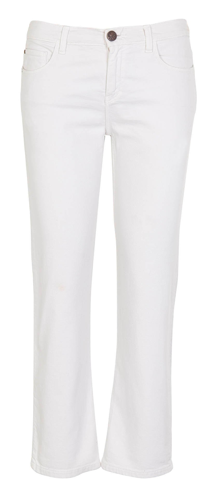 Jean cropped droit SWILDENS Beige