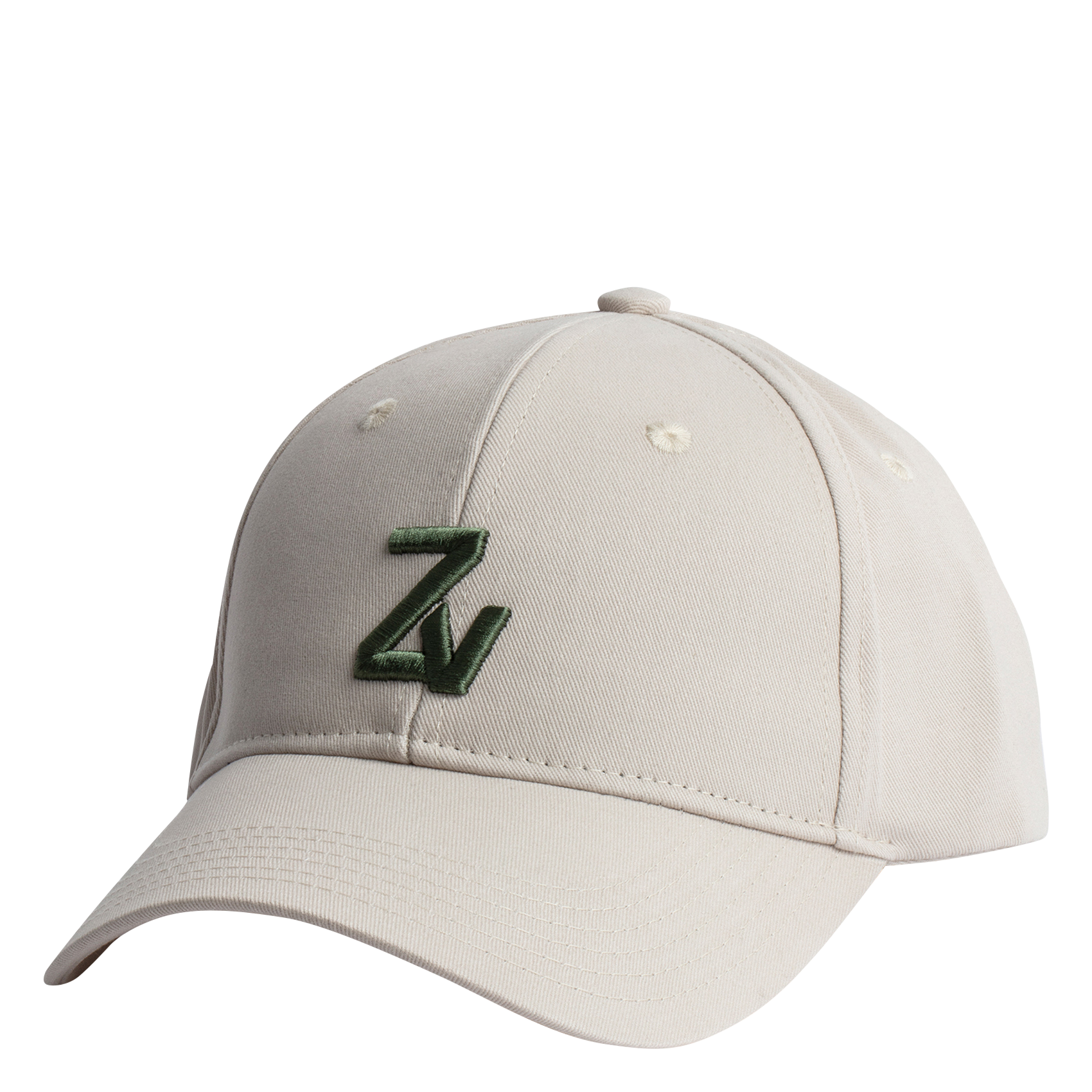 Embroidered cotton cap ZADIG&VOLTAIRE White