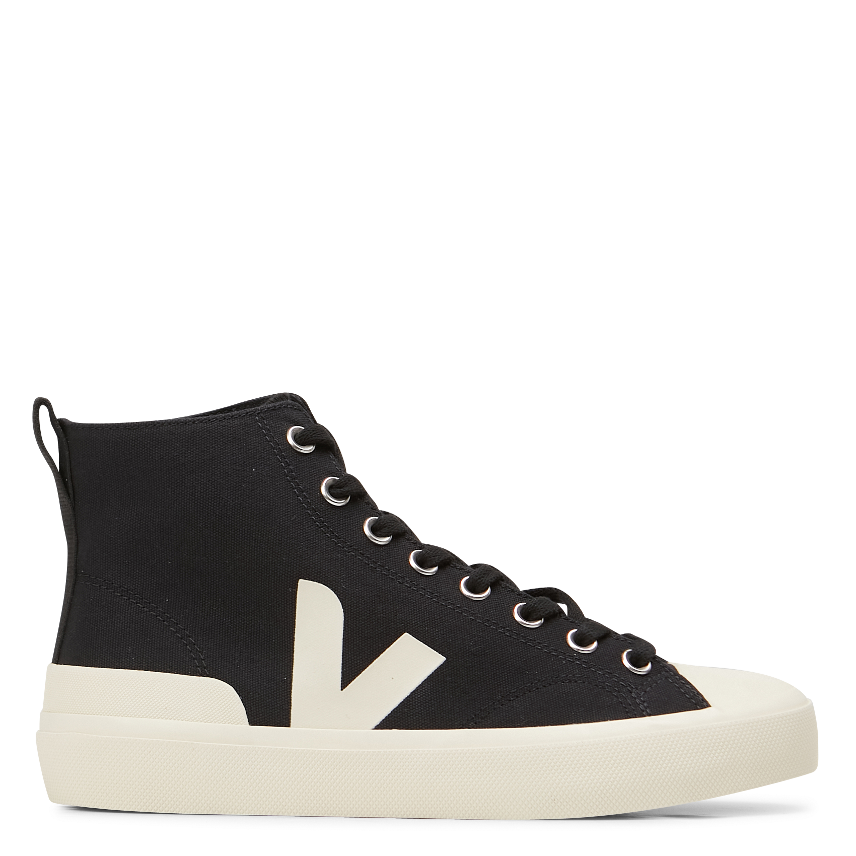 Hohe Canvas-Sneaker VEJA Schwarz