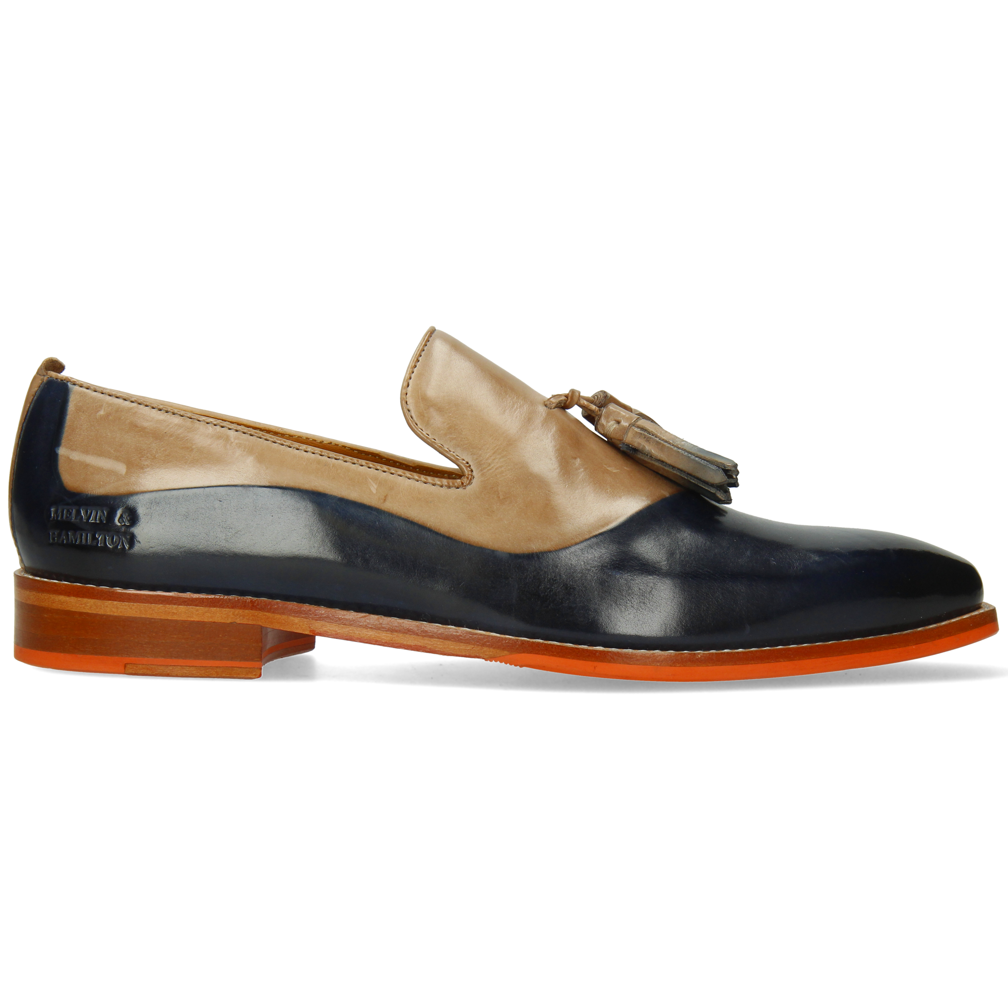 Mocassin Homme Melvin & Hamilton Santo 1 - Cuir Végetal Semelle Gomme