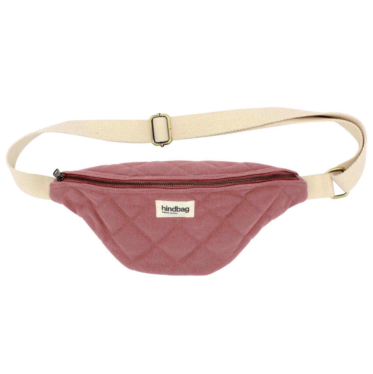 Cotton waist bag HINDBAG Pink