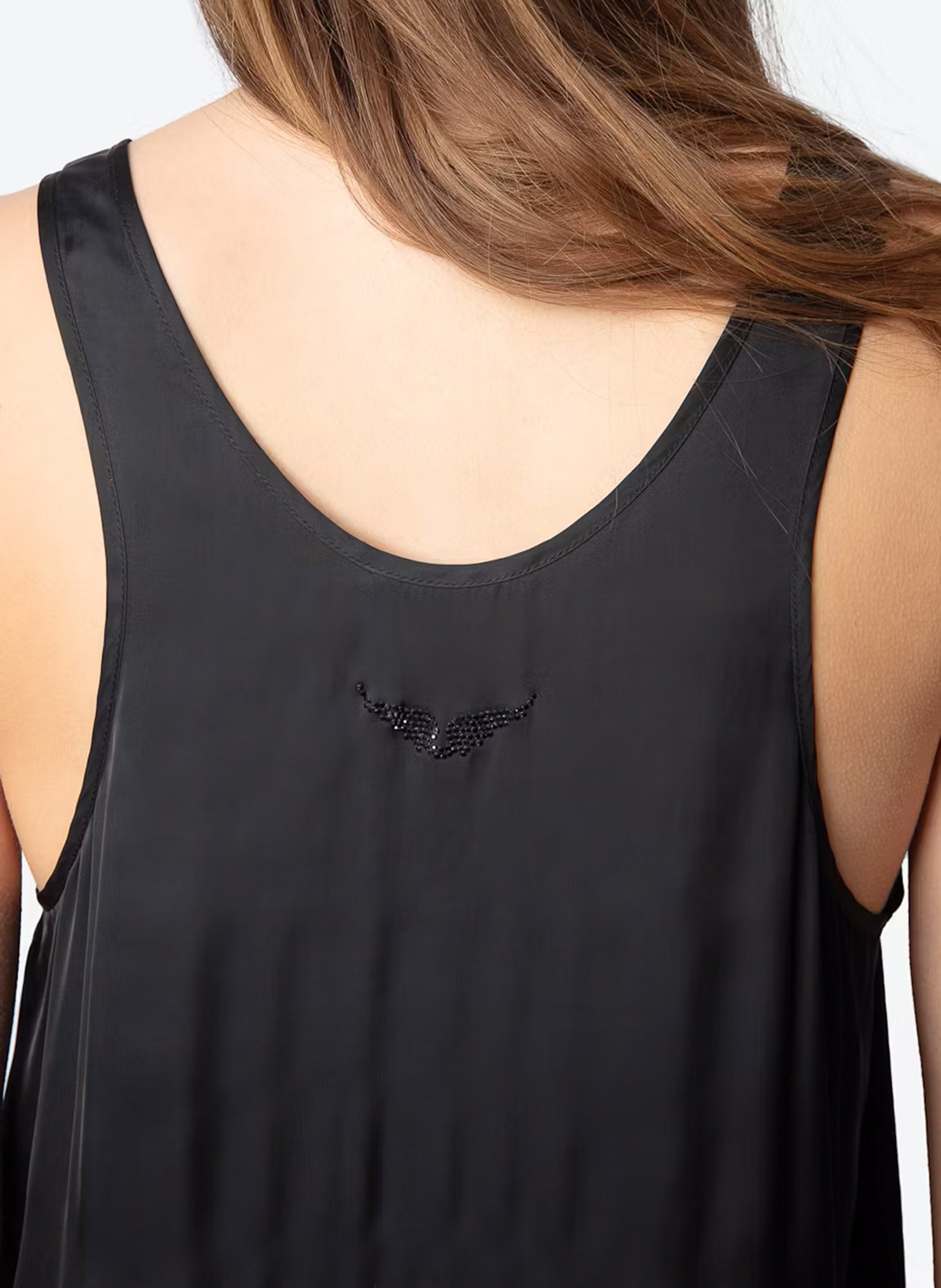 Top droit encolure ronde ZADIG&VOLTAIRE Noir