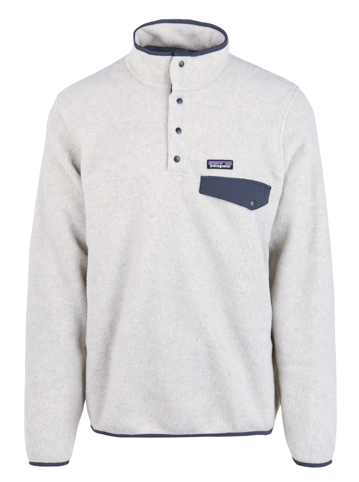 Loose-fit high-neck buttoned sweater PATAGONIA Blue