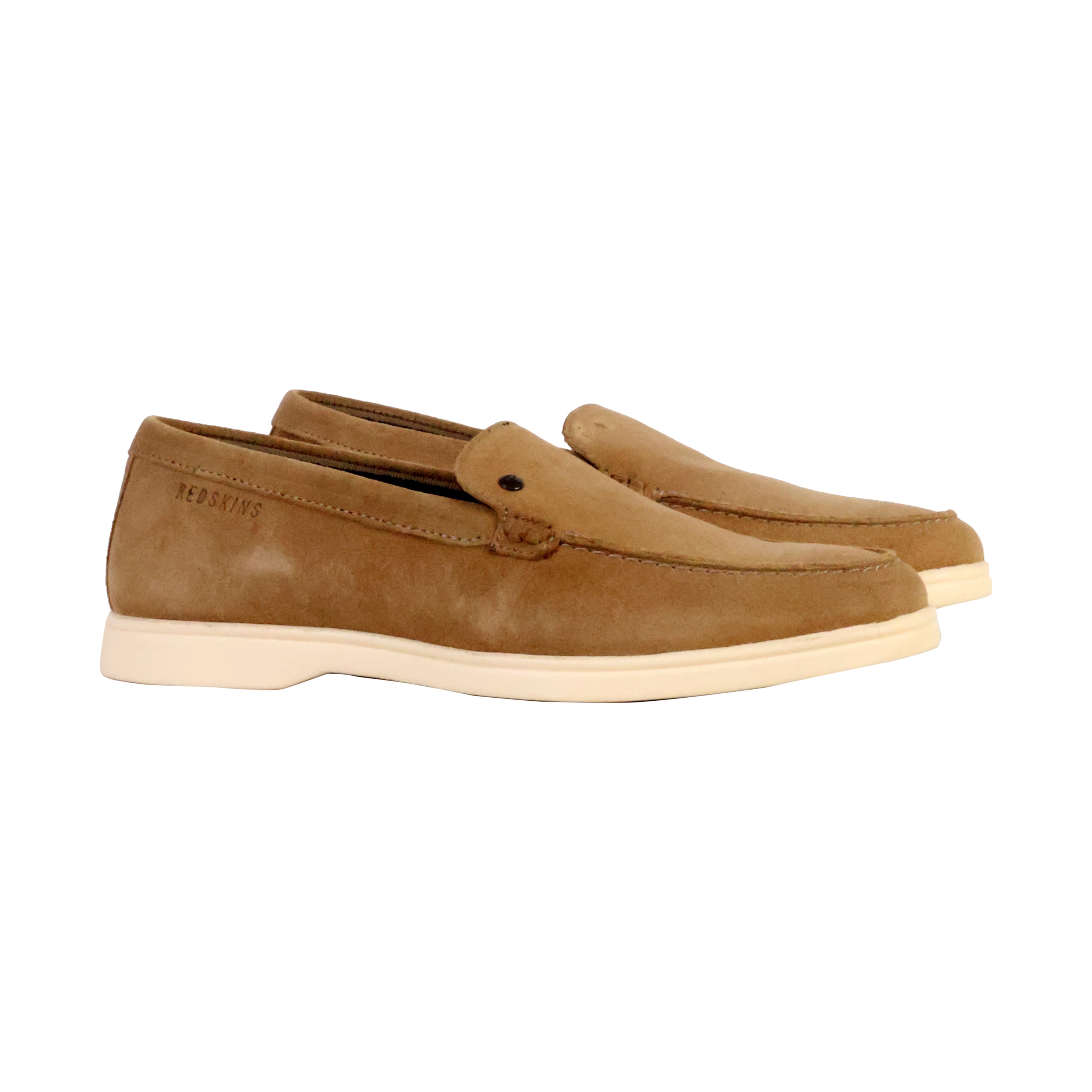 Mocassin cuir  amiral REDSKINS Beige