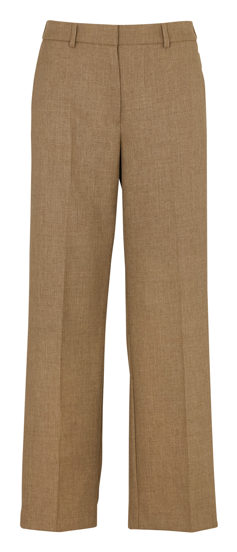 Pantalon droit taille mi-haute NICE THINGS Beige