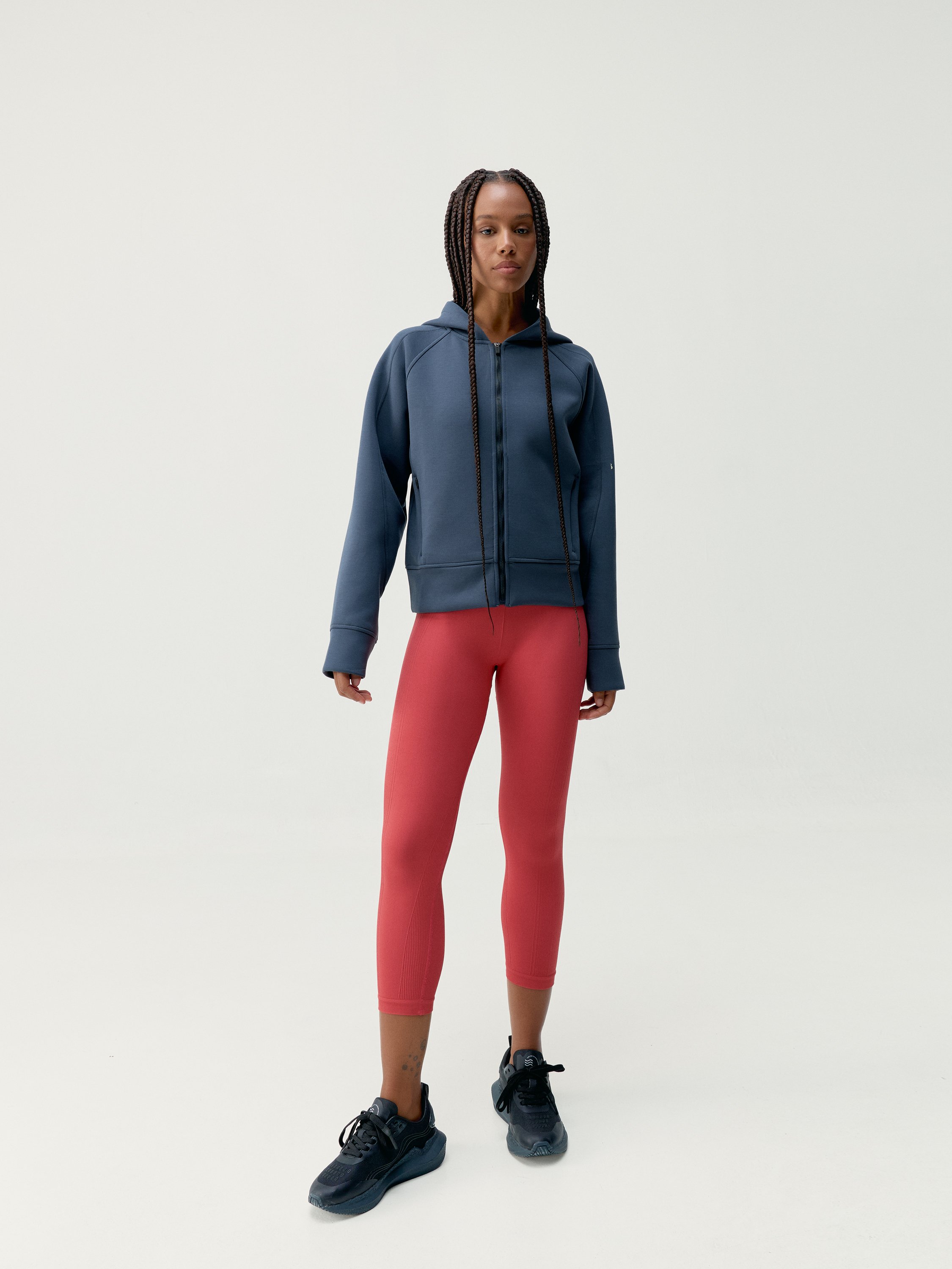 Comfortable sports sweatshirt BORN LIVING YOGA Blue