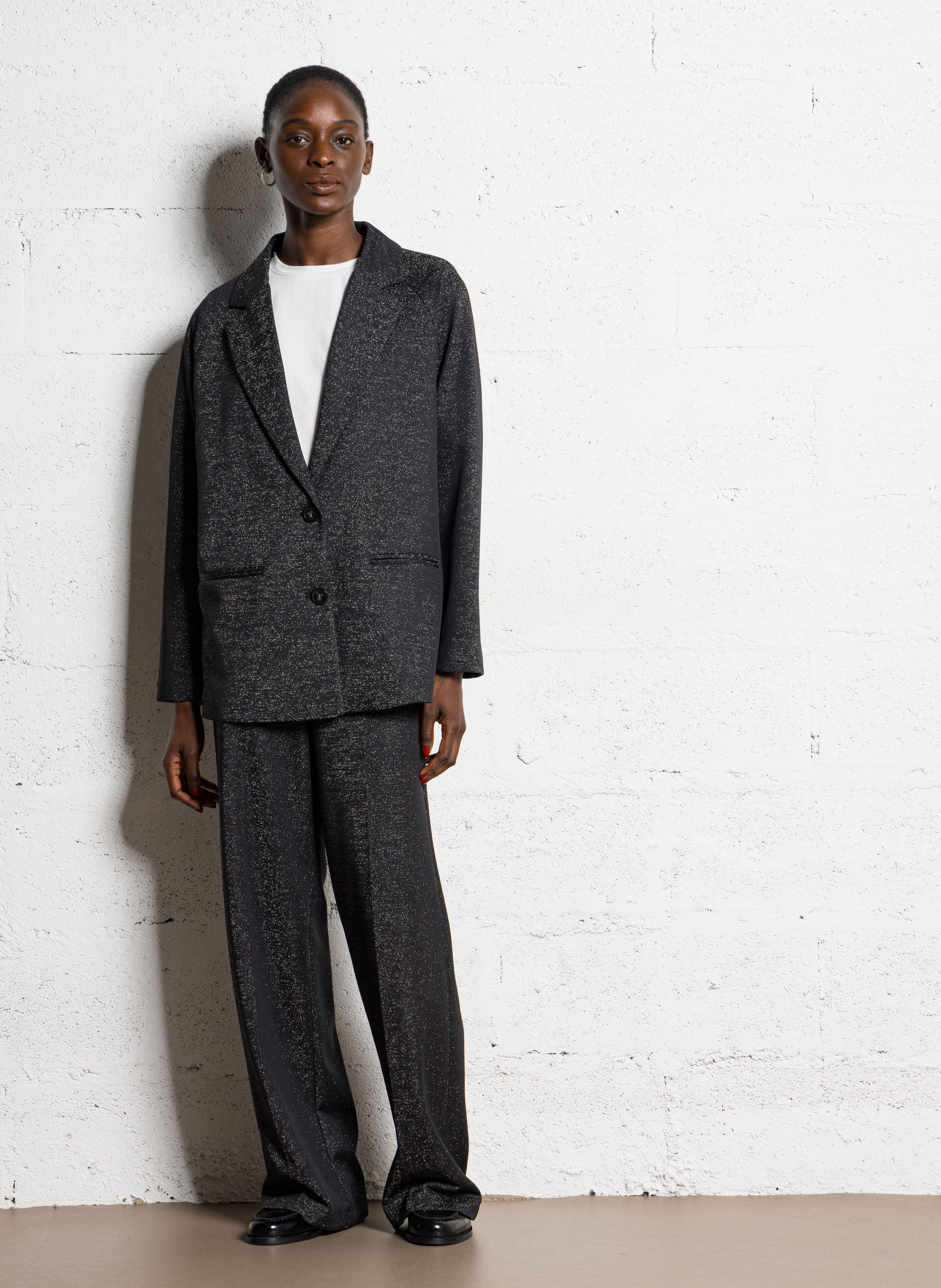 Mocassins en cuir vernis MELLOW YELLOW Noir