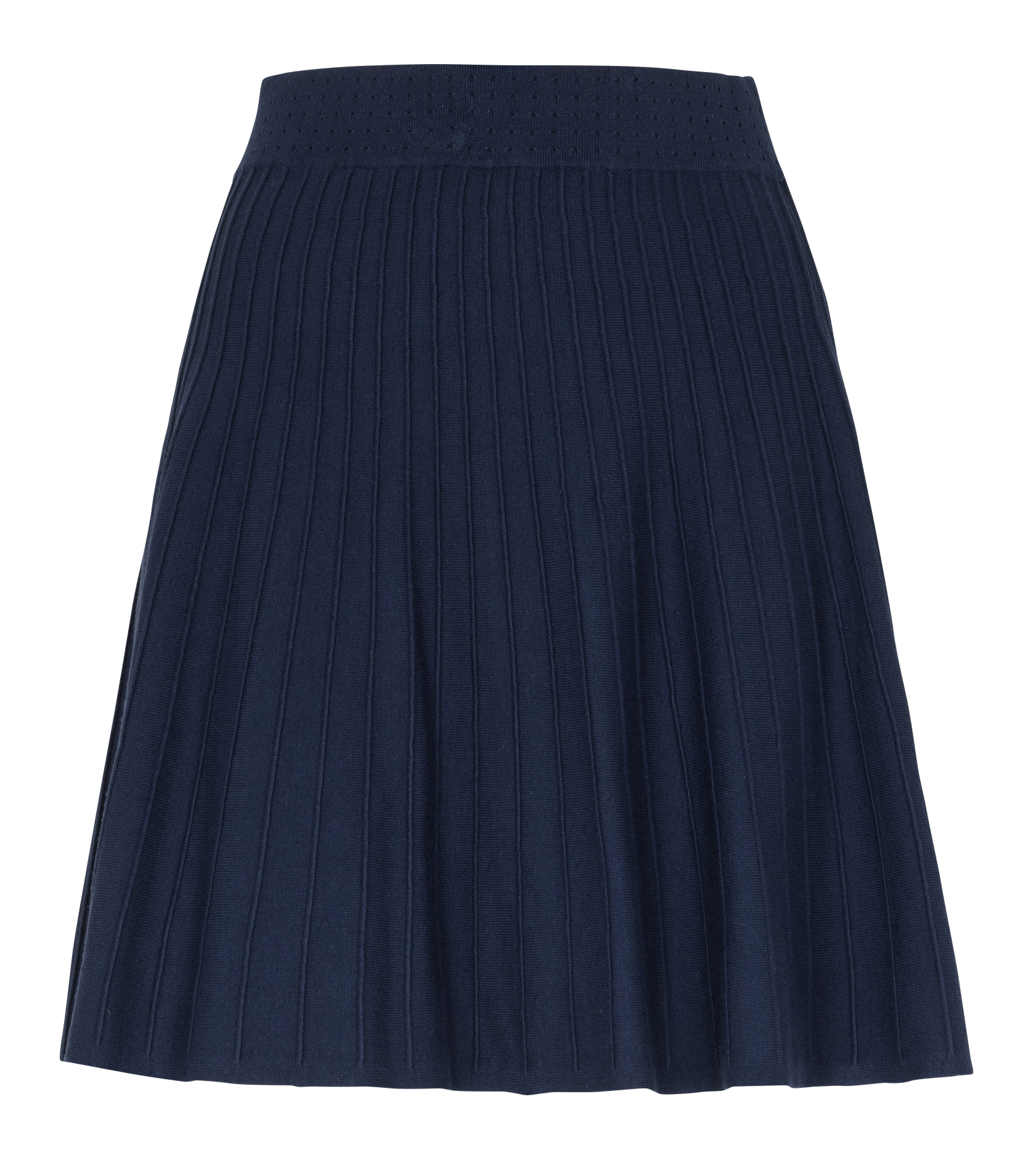 Knitted flared skirt PETITE MENDIGOTE Blue