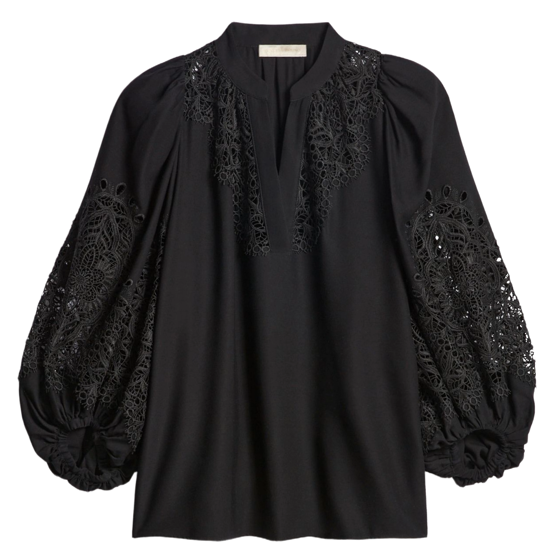V-neck blouse VANESSA BRUNO Black