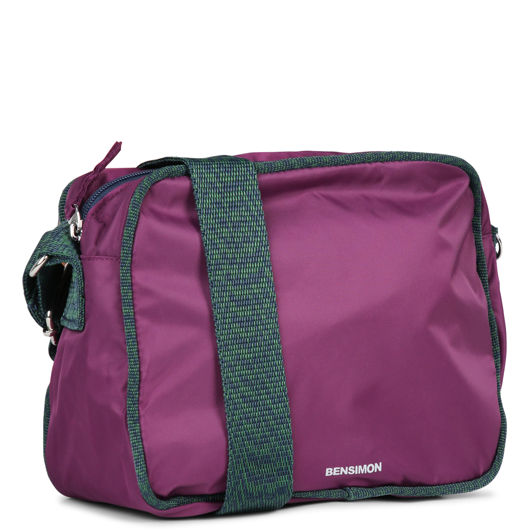 Baindeminuit shoulder bag BENSIMON Plums