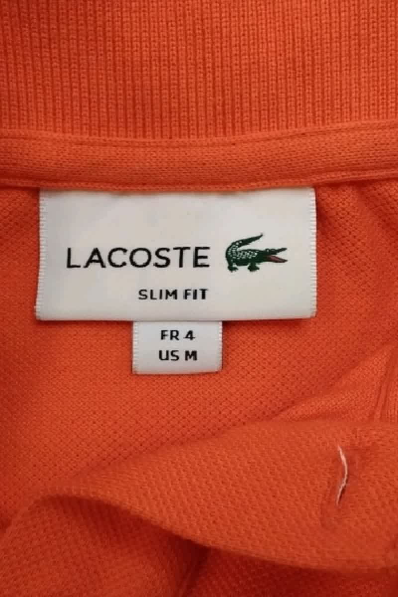 Polo shirt LACOSTE - SECONDE MAIN Orange