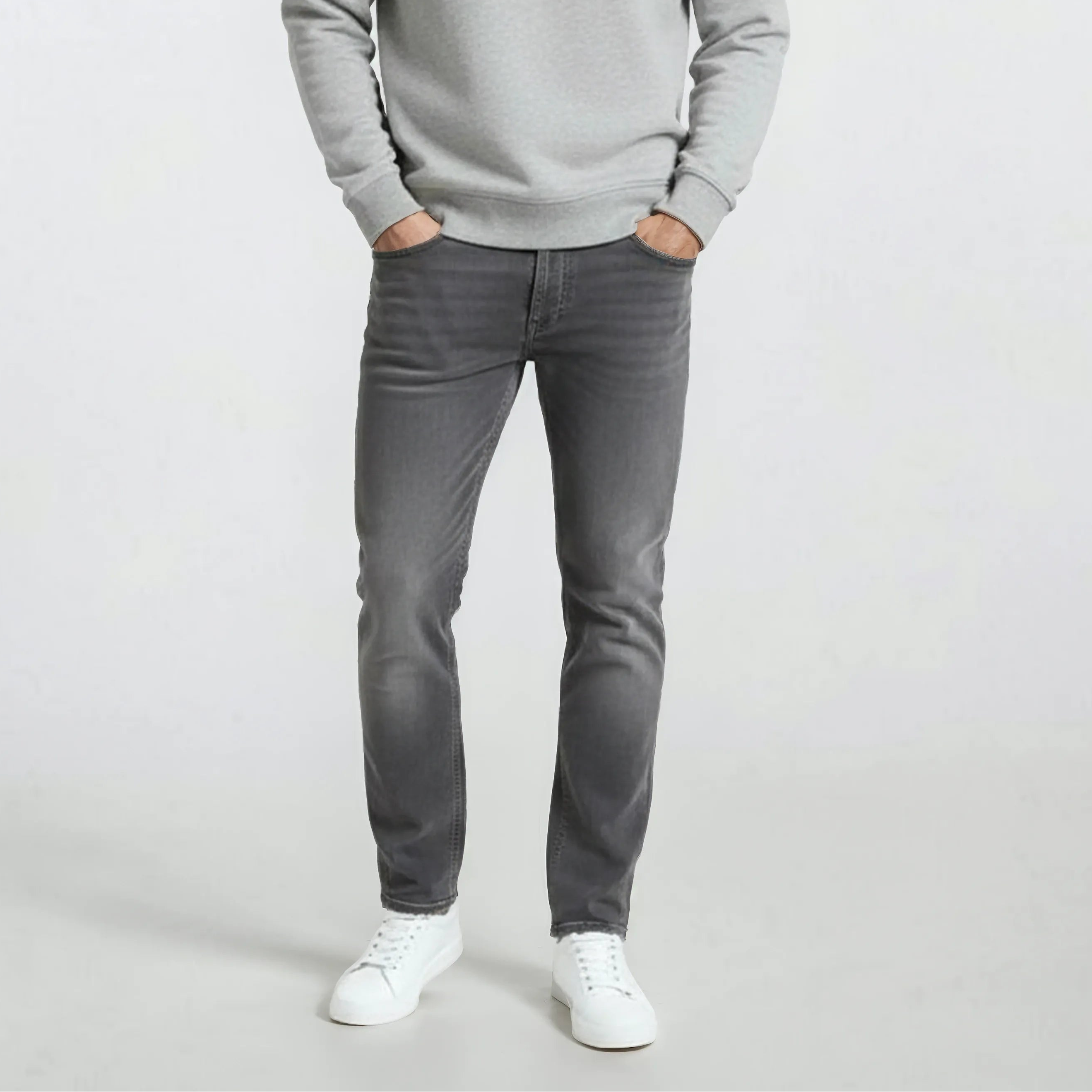 Slim fit powertwist jeans SERGE BLANCO Grey