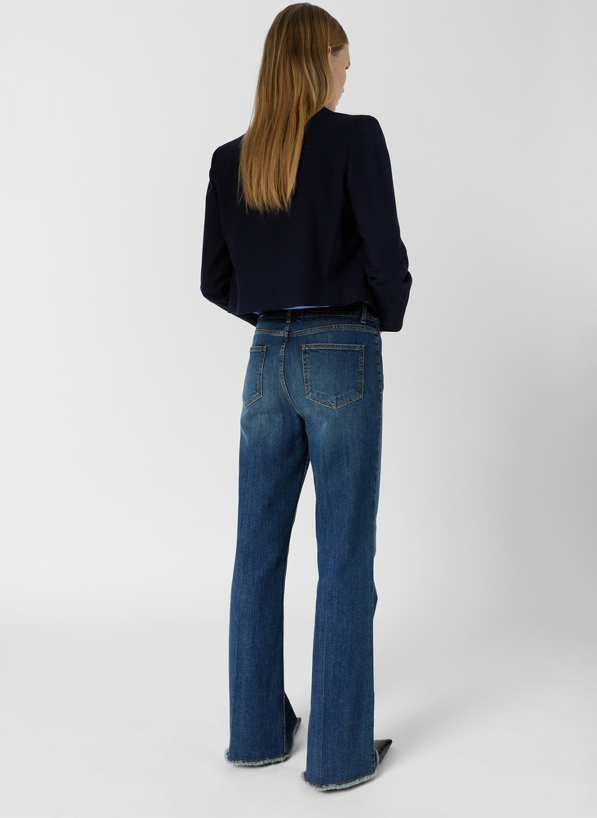 Jean bootcut taille haute uni GERARD DAREL Blau