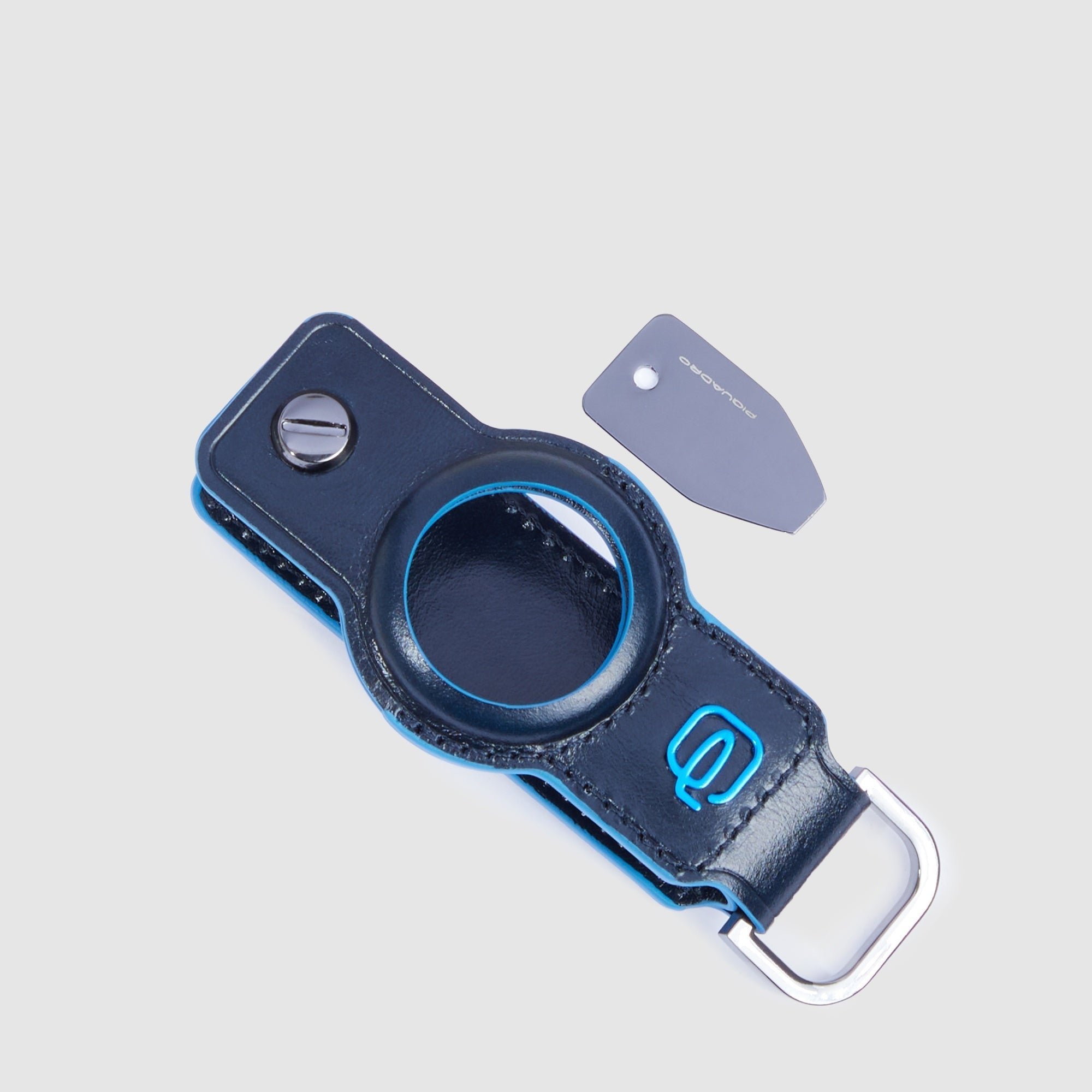 Keychain for airtag® and connequ 4.0 PIQUADRO Blue