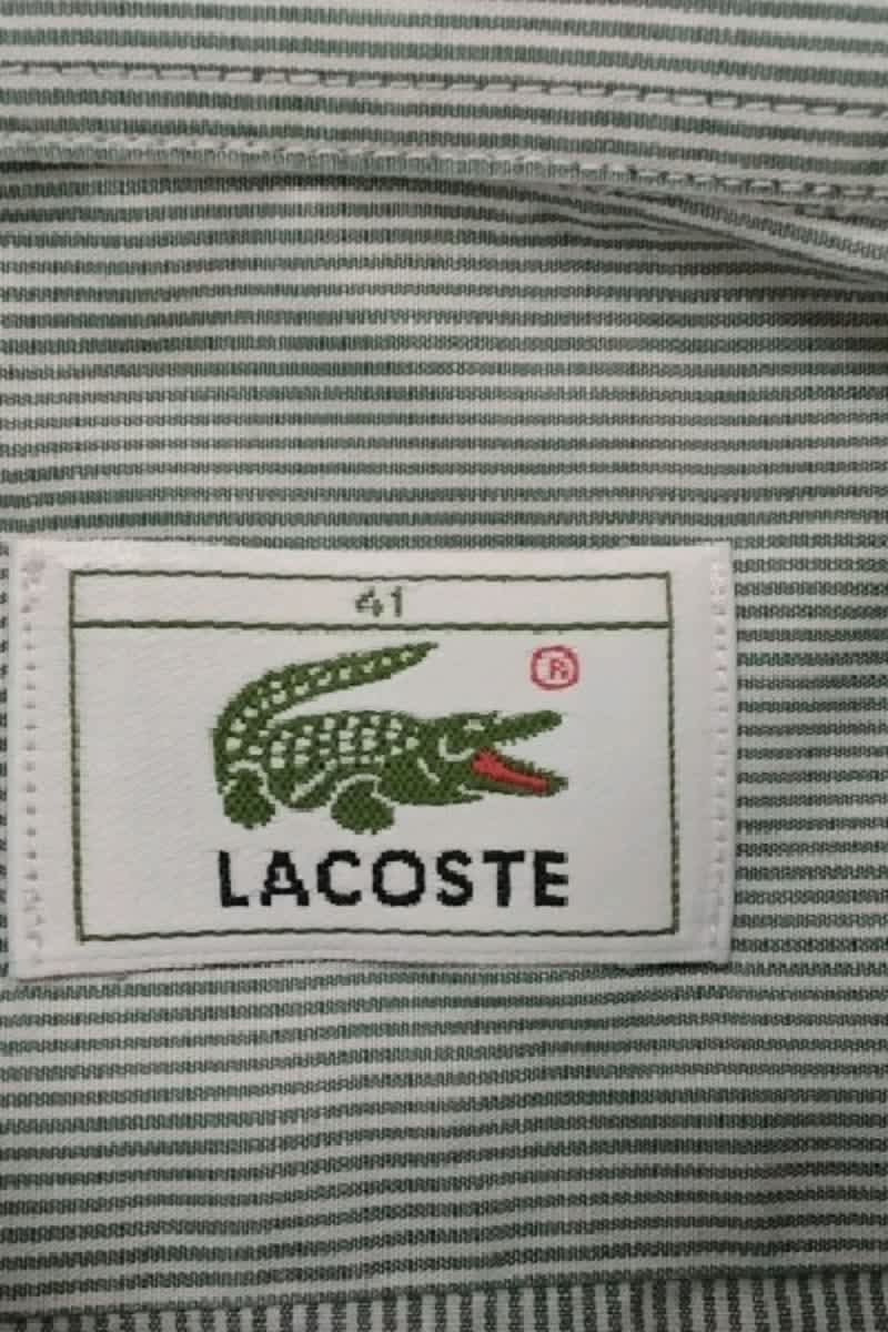 Shirt LACOSTE - SECONDE MAIN Green