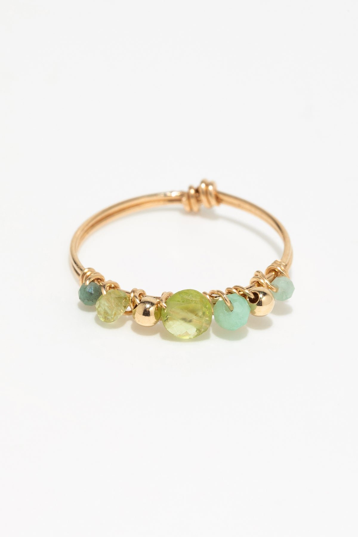 Venus Ring - Mint YAY Golden