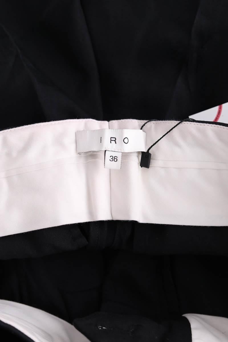 Straight-leg pants IRO - Seconde Main Black
