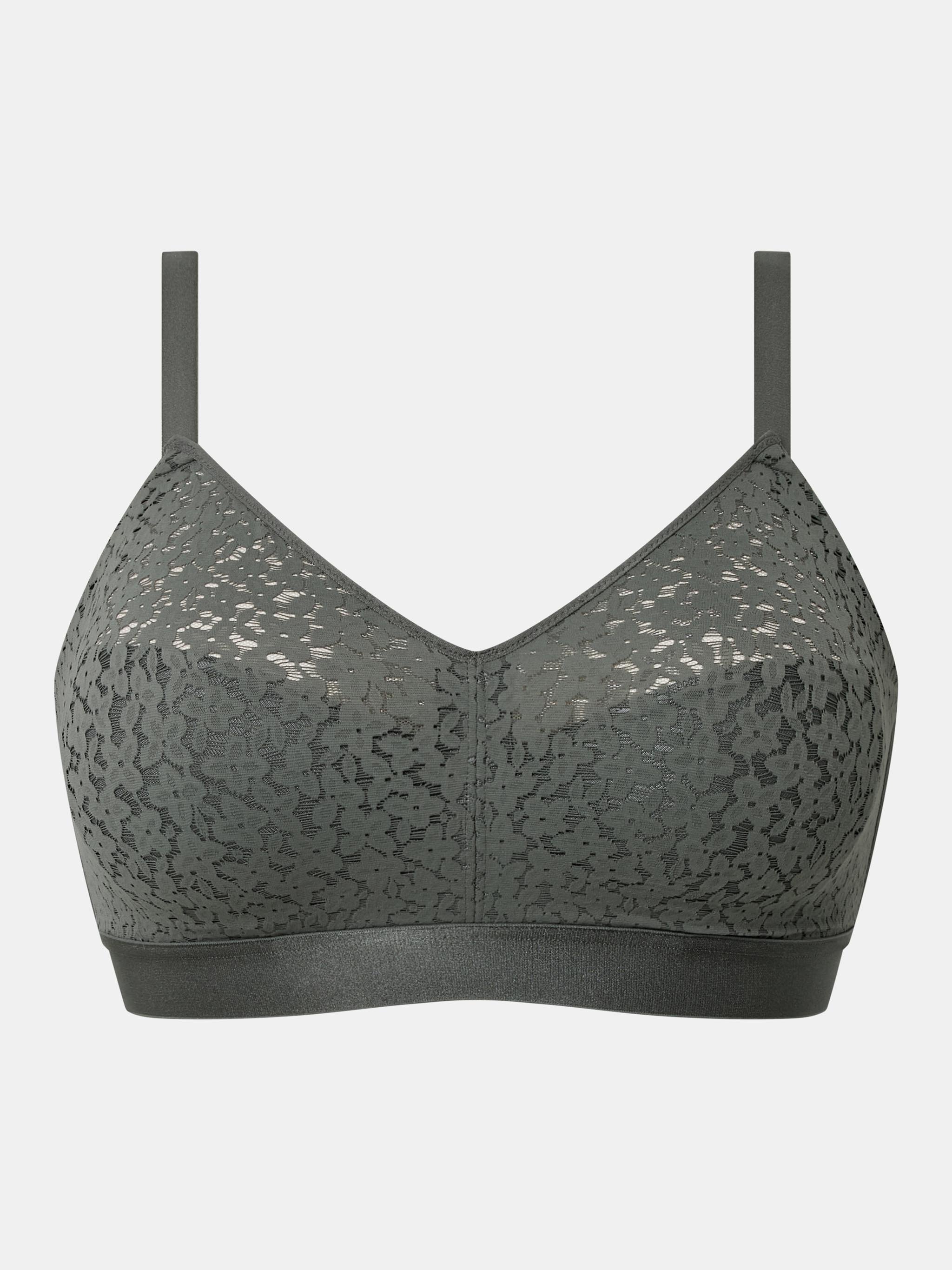 Non-wired support bra with cups CHANTELLE Grey