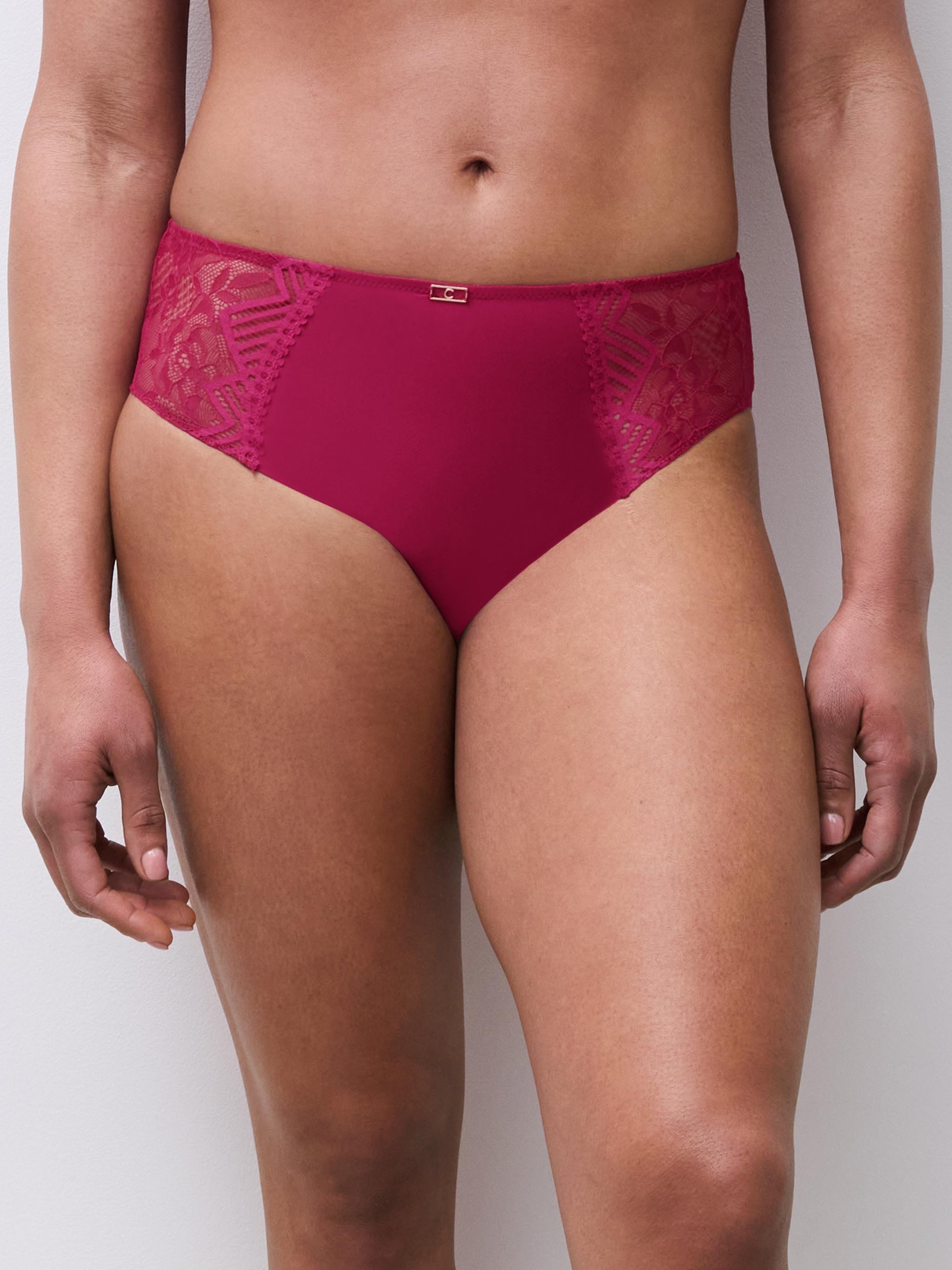 High-waisted panties CHANTELLE Pink