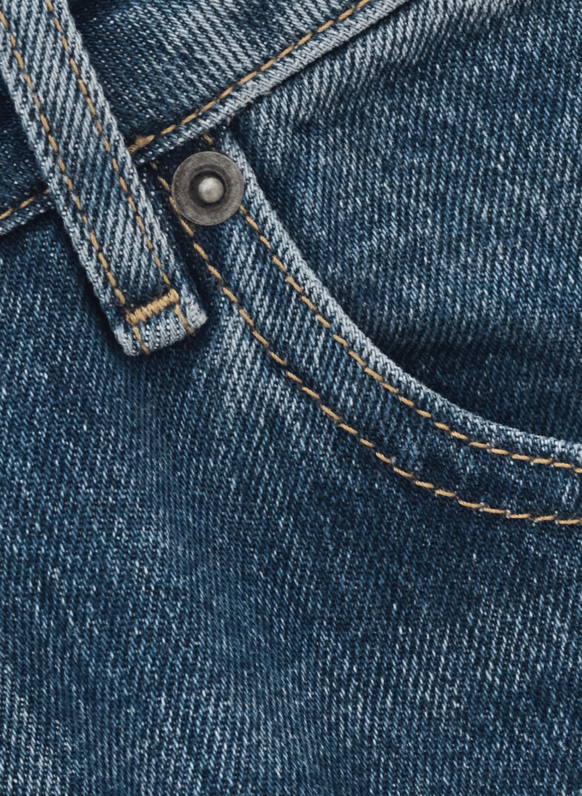 Jean large en coton BA&SH Bleu