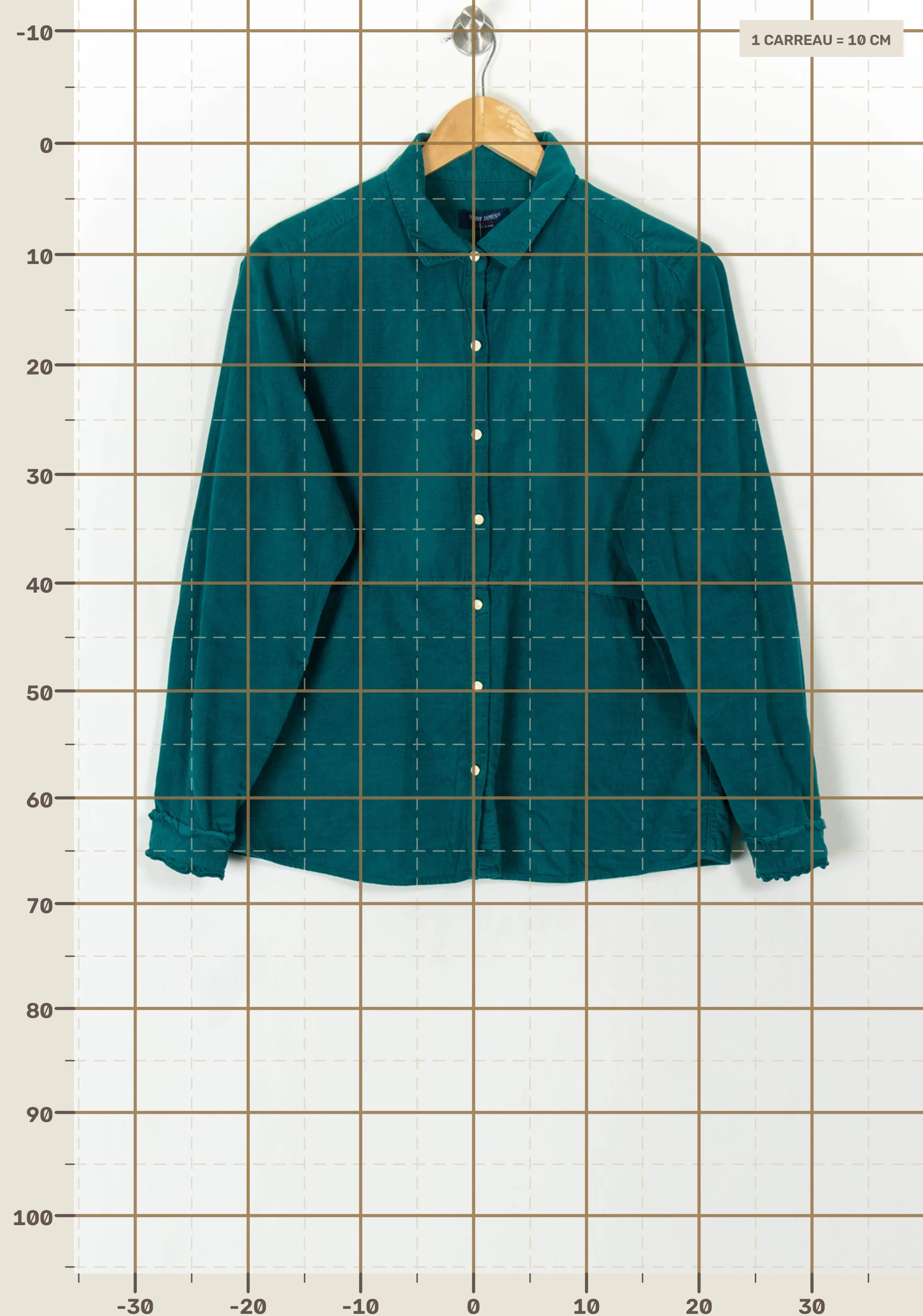 Shirt SAINT JAMES - Seconde Main Green