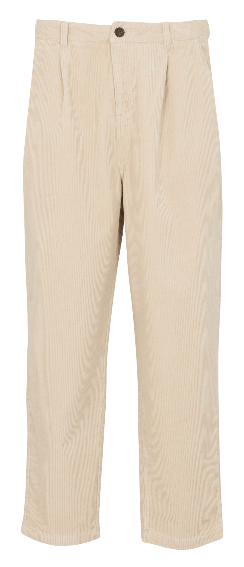 Pantalon large en velours en coton SOLID