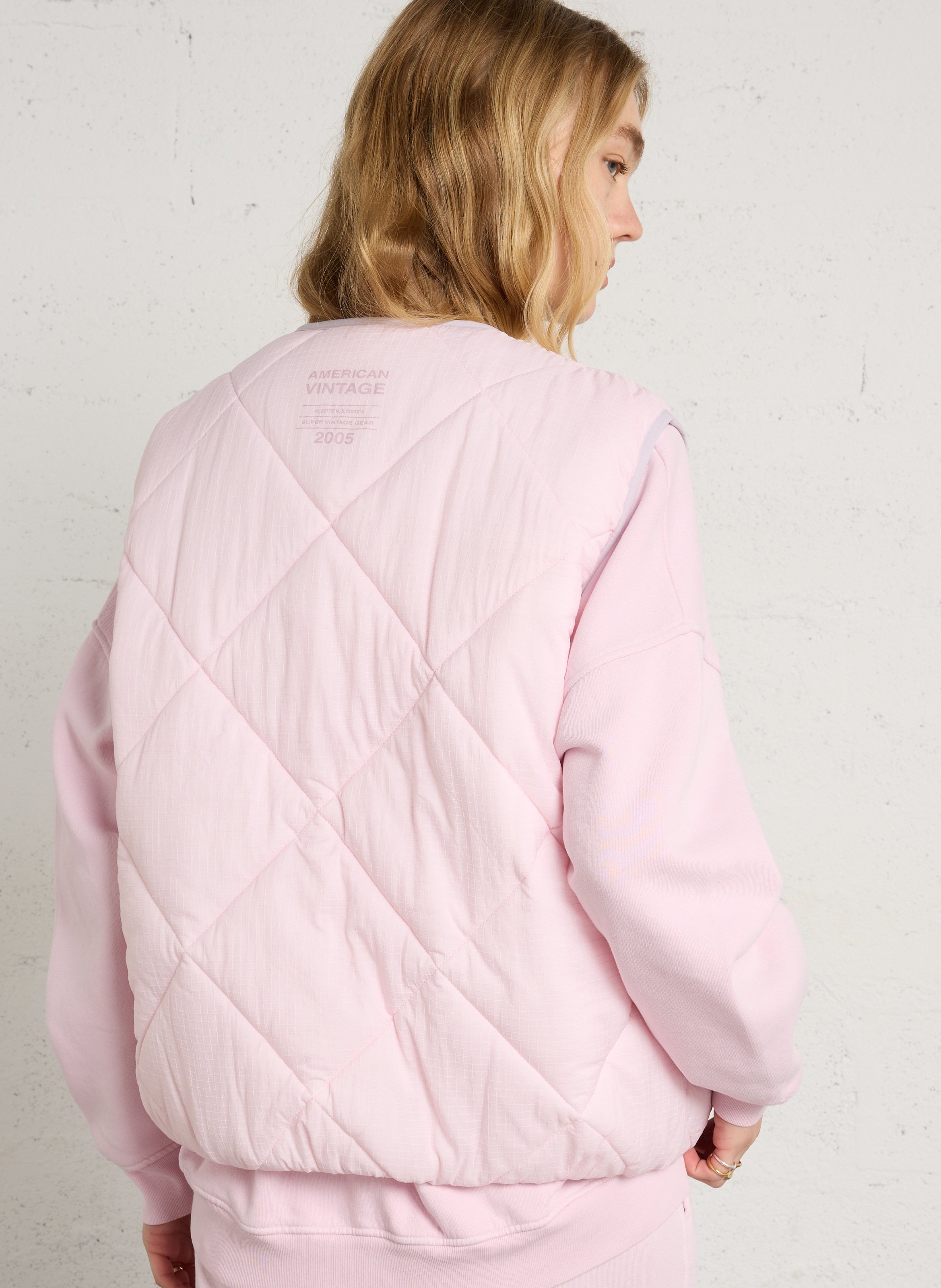 Steppweste AMERICAN VINTAGE Rosa