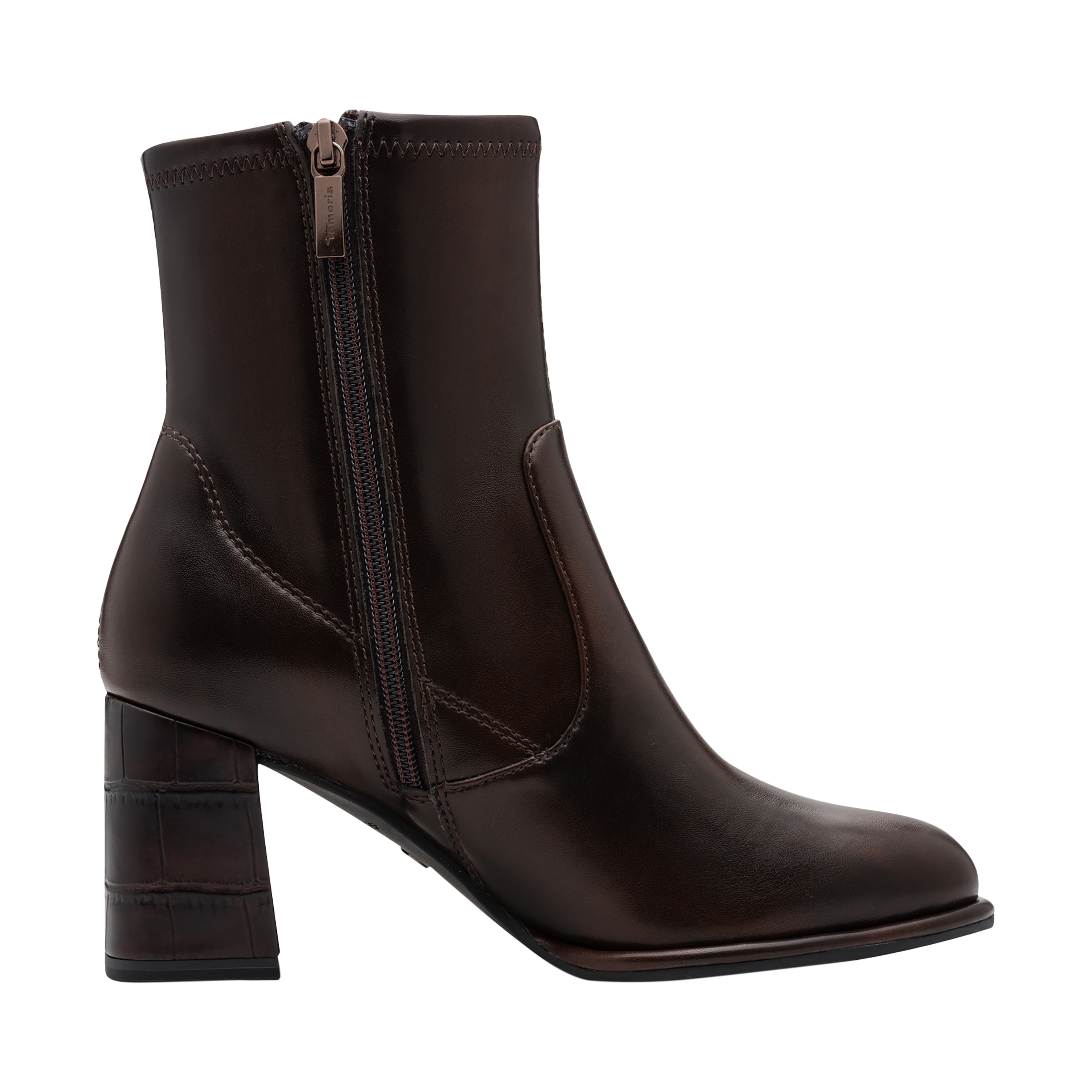 Ankle boots with heel TAMARIS Red